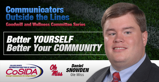 Communicators Outside the Lines Series: Daniel Snowden, Ole Miss